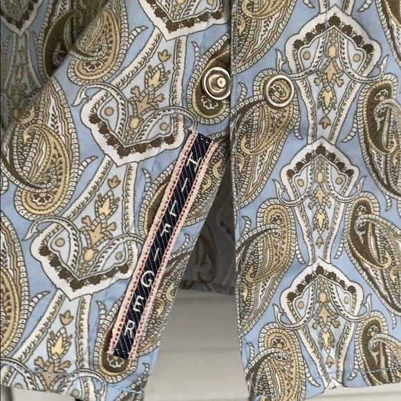 Tommy Hilfiger snap collared shirt. Rodeo style Medium - Picture 3 of 4